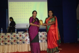 Delivered the key note @An International Conference organised by Dr.MGR-Janaki college for women, Chennai