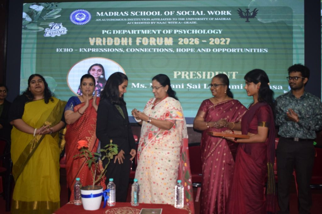 "VRIDDHI" @ MSSW.
