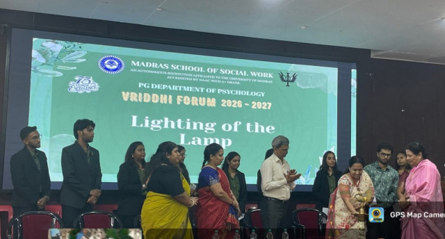 "VRIDDHI" @ MSSW.